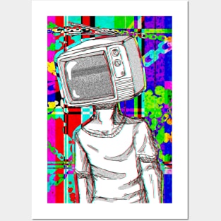 TV Head Posters and Art